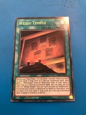YUGIOH Ultra Rare Wedju Temple INFO-EN054 1st Edition