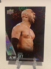 2021 SCORPIO SKY UPPER DECK AEW ALL ELITE WRESTLING #8 PYRO PARALLEL