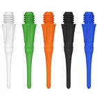 Soft Dart tips Plastic 250Packs-2BA Dart points-7Colors-CyeeLife-CL04 style