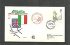 ITALY  1980  ALITALIA  PRIMI VOLI AIRBUS FIRST FLIGHT LONDON ROME     MNH