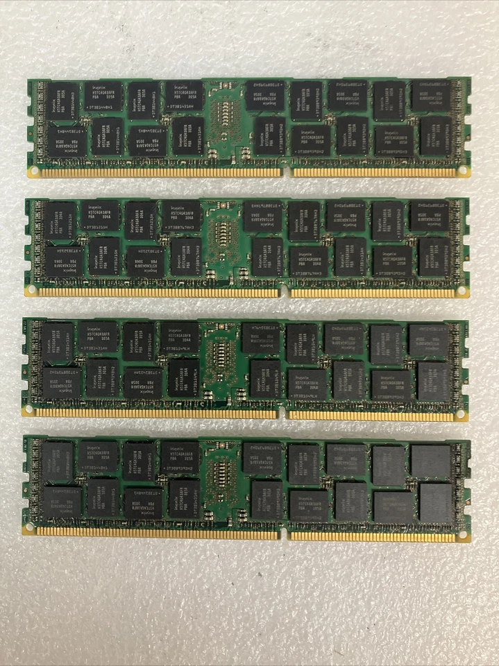(4x 16GB) Kingston 2Rx4 PC3-12800 DDR3-1600 KVR16R11D4K4/64 ECC Server RAM ~ Foto 4 de 4