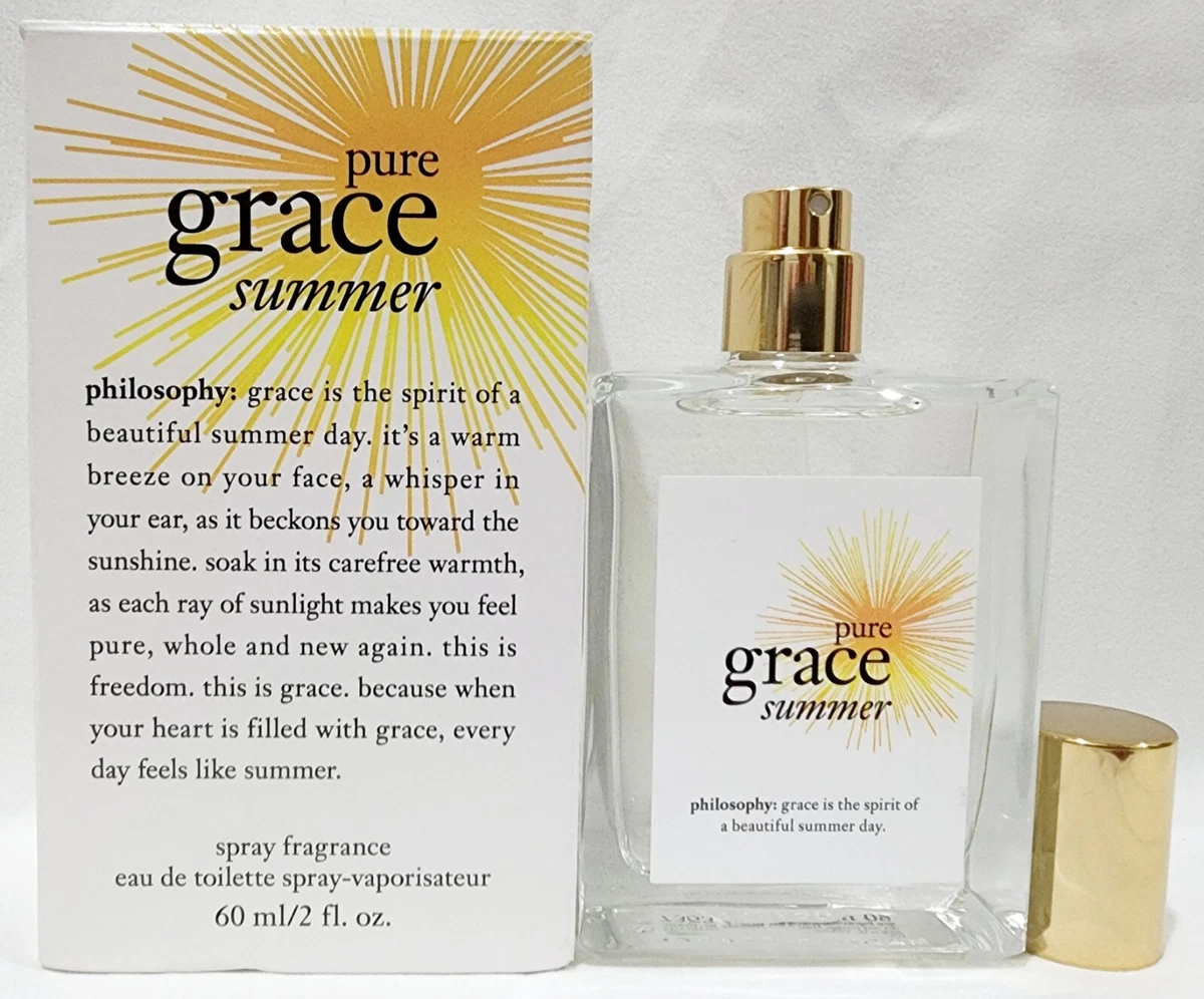 Pure Grace Eau de Parfum Spray by Philosophy - 2 oz