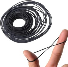 56 Pezzi Set di Cintura Registratore in Gomma Cinghie Registratore a Cassette Na