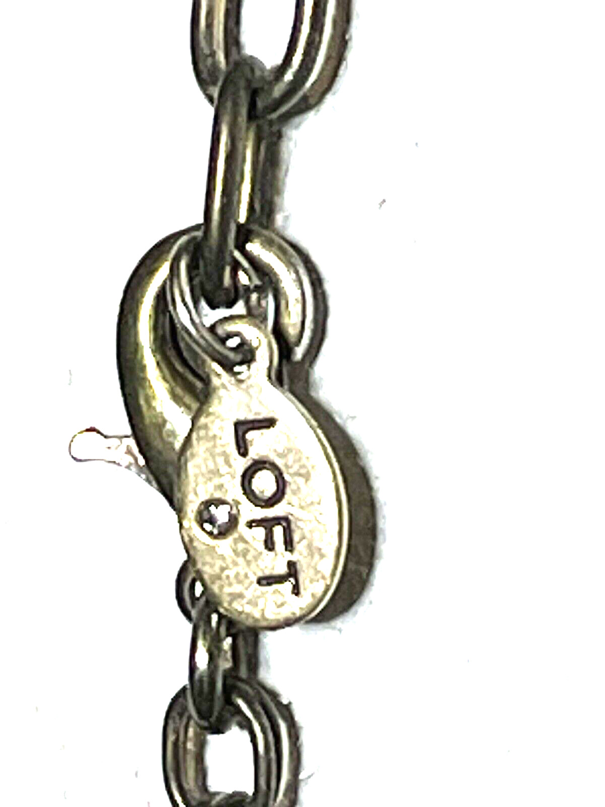 LOFT Crystal Mutlicolor Gem Statement Necklace RE… - image 7