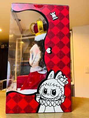 ［正規品］lububu check mate NEW POP MART THE MONSTERS Let's Checkmate Plush LABUBU KING