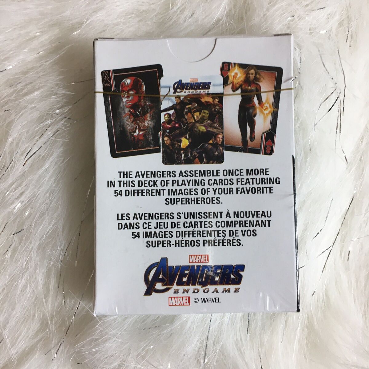 Marvel Avengers End Game Movie Playing Cards Games (Misc)