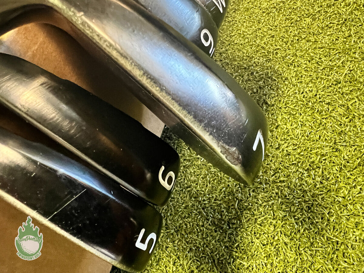 Used RH PXG 0311P Forged Darkness Gen 4 Irons 5-PW 105g Used RH PXG 0311P Forged Darkness Gen 4 Irons 5-PW 105g