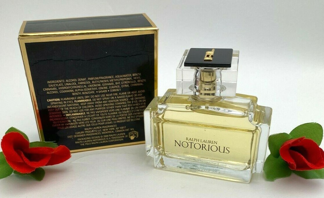 RALPH LAUREN NOTORIOUS EAU DE PARFUM 1.7 FL.OZ | eBay