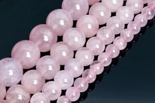 Natural Madagascar Rose Quartz Beads AAA Pink Round Loose Beads 4/6/8/9/10/11MM