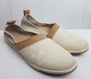 cream slip on loafers