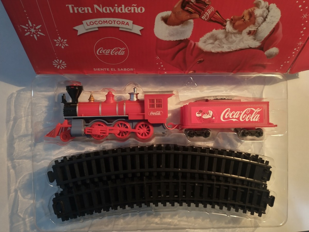 Coca-Cola Mexico Christmas Train Car Set 2016