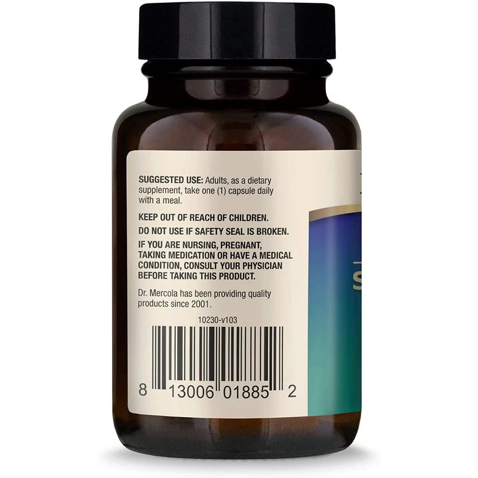 Dr Mercola Complete Spore Restore SBO Probiótico 4 Bilhões UFC - 30 cápsulas - Imagem 3 de 4