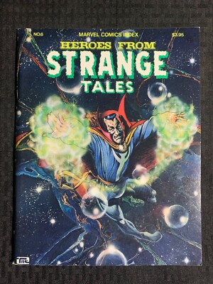 1977 MARVEL COMICS INDEX #6 FVF 7.0 Strange Tales / Doctor Strange