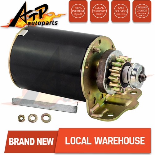 14 Tooth Heavy Duty Starter Motor For Briggs Stratton Ride On Mower Steel 693552 - Picture 8 of 12