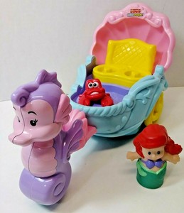little people ariel carriage