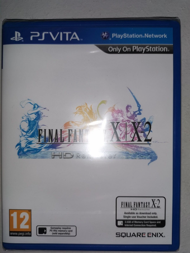 FINAL FANTASY X X-2 REMASTERED HD - SONY PS VITA - boîtier UK - COMPLET