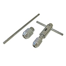 Image of Faithfull FAITWRM4M10S Tap Wrench Ratchet Set M4 - M10