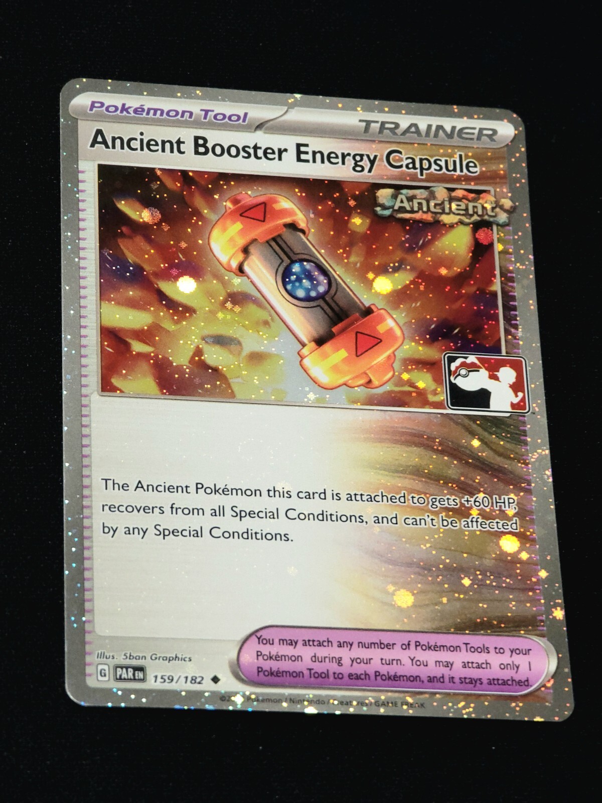 Ancient Booster Energy Capsule Play Pokemon Prize Series 5 Cosmos Promo 159 C