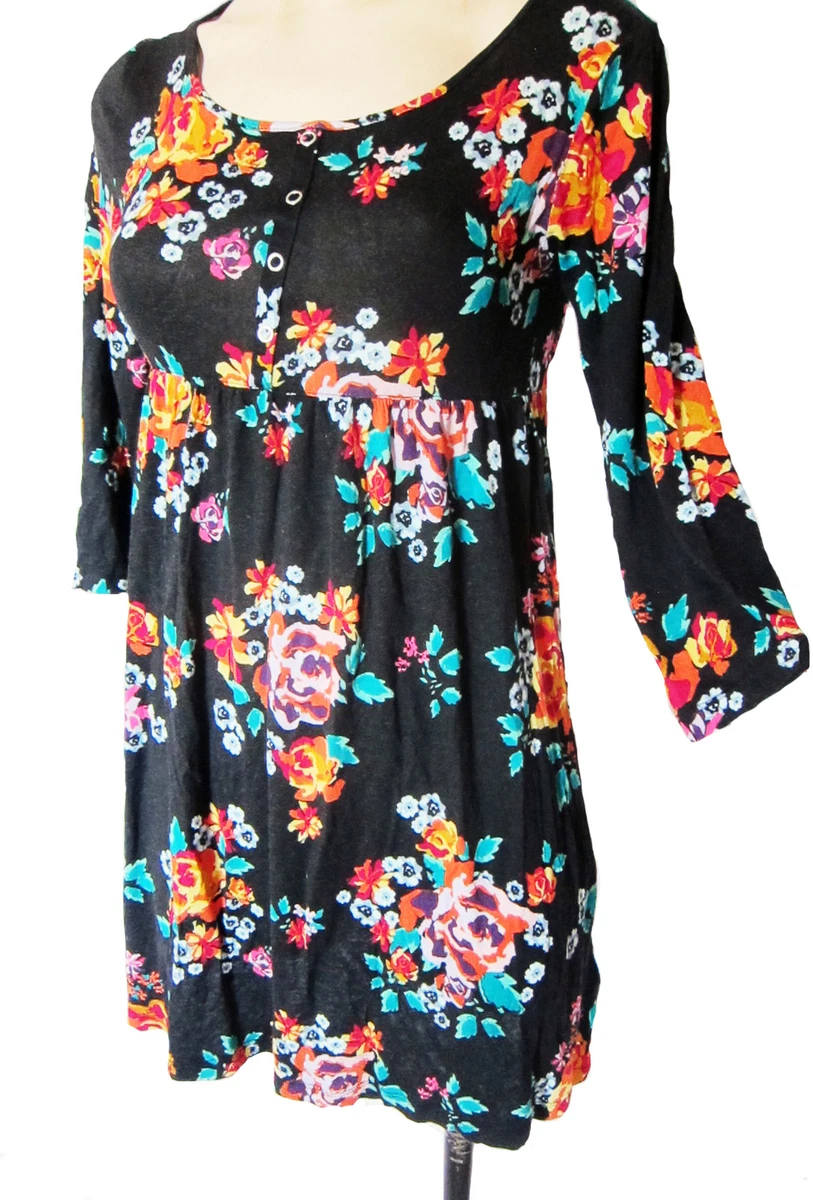 Robe H&M Taille S - Gris - Manches Longues - Occasion Très Bon état