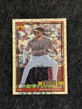 2026 Topps Baseball Series 1 Jackson Merrill Crackle Foil