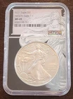 1 oz. .999 2021 Silver Eagle - NGC MS 69 - Heraldic Eagle T-1 Type 1