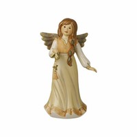 Goebel Engel Funkelndes Weihnachtssternchen, Steingut, Champagner 26 Cm 41687071