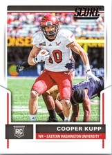 Cooper Kupp Rookie RC 2017 Score #416 Eastern Washington Eagles