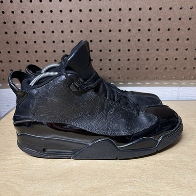 Nike Air Jordan Dub Zero Triple Black Men s Size 10.5 Sneaker Shoes