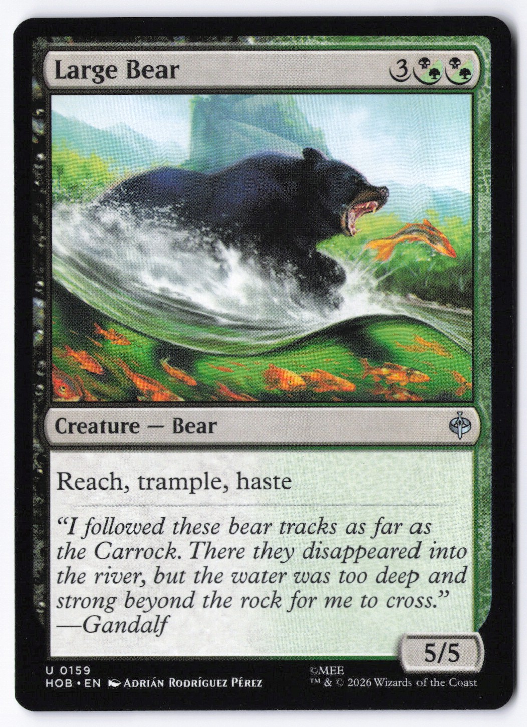 Large Bear 159 The Hobbit