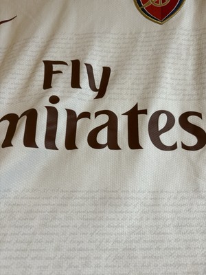 Authentic Nike Arsenal 2007/8 Away Kit White Mens XL | eBay UK