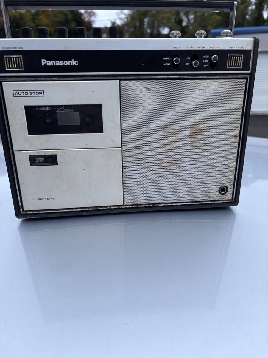 VINTAGE NATIONAL PANASONIC RS-264S STEREO CASSETTE RECORDER | eBay