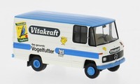 Brekina 36862 - 1/87 Mercedes L 406 D Kasten, 1967, Vitakraft - Neu