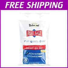 Natural Unrefined Sea Salt - Gluten-Free Kosher, 25 lb Bag with Trace Minerals
