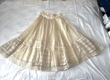 Vintage Gunne Sax skirt with underskirt