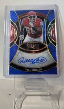 2025 Panini Select Will Shields Auto /149 Kansas City Chiefs HOF OG Prizm