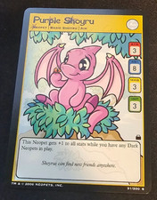 Neopets TCG - Purple Shoyru 91/200 - Travels in Neopia 2006