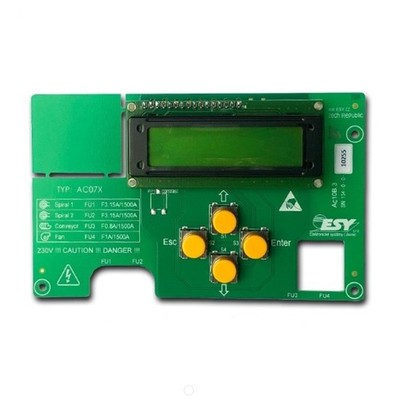 Atmos Display Steuerplatine H0278 für Pelletbrener A25 A25GSP A45 A85