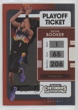 2021-22 Panini Contenders Playoff Ticket 190/249 Devin Booker #9 n0c
