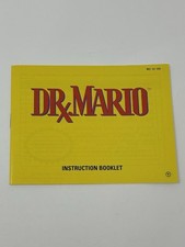 Dr. Mario Nintendo NES 1990 Instruction Booklet Manual Only NES-VU-USA T