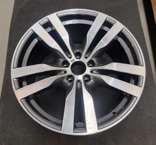 BMW X6M X5M 2010 11 12 13 14 2015 71387 OEM wheel 20 x 11 Rear CNC Charcoal blem - Picture 1 of 8