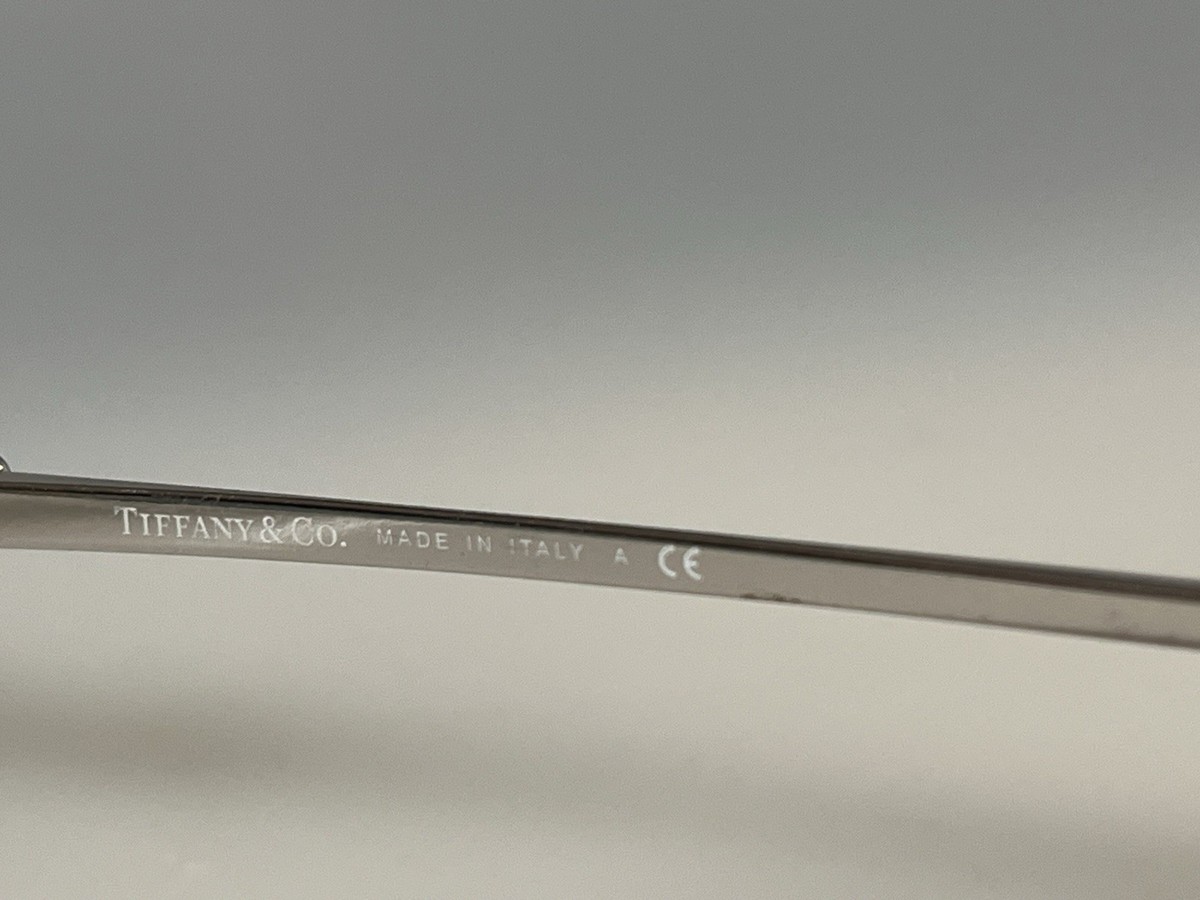 Tiffany & Co. TF 3045 6047/4S Silver Rimless Blue Gradient Sunglasses 140 View 4