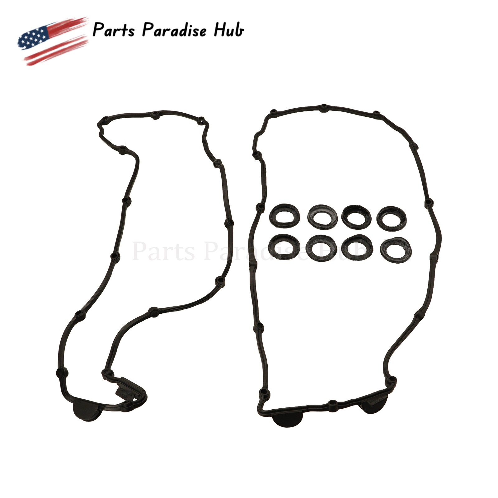 For Maserati Quattroporte GranTurismo Valve Cover Gasket Set 264986 264987