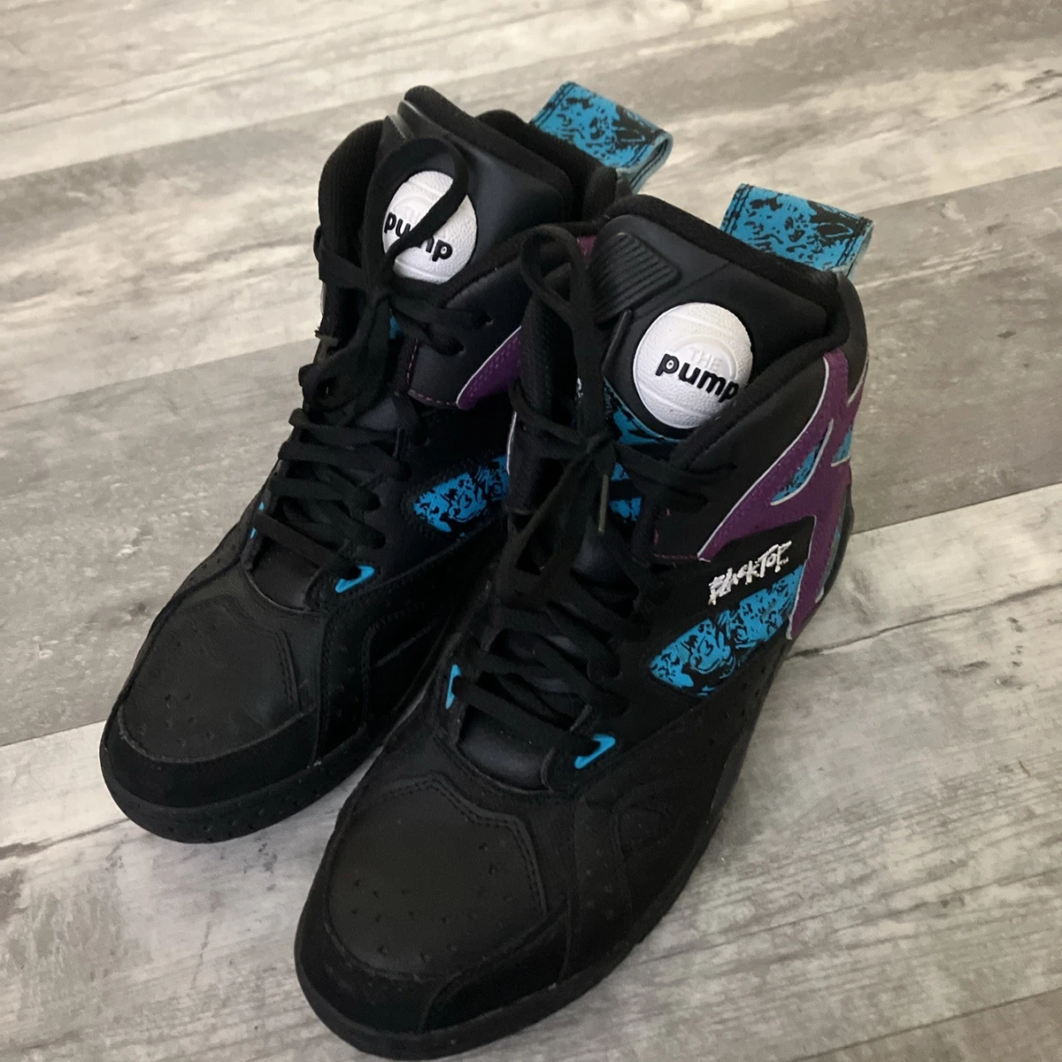 Reebok Blacktop Battleground Black Extreme Purple for Sale 