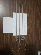 2x Jarit 600-252 Endoscopy Needle Holder And 630-287 Set Lot 1032