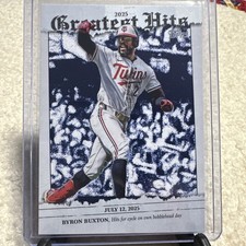2026 Topps Series 1 #GH-12 Byron Buxton Greatest Hits Twins