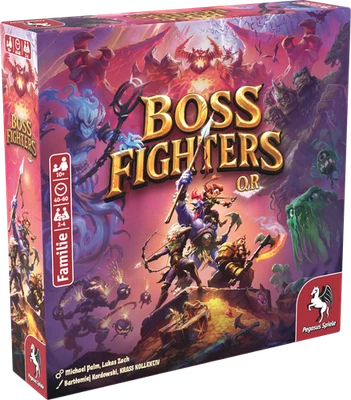 Boss Fighters QR (DE) Brettspiel Kartenspiel Kooperativ - Bild 1 von 3