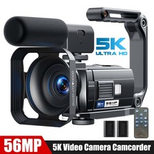 5120 x 2880Pixels Video Camera Camcorder 5K 56MP WiFi Vlogging Camera YouTube 3