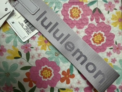 Brand New Lululemon Never Lost Keychain in Foggy Grey Mist Light