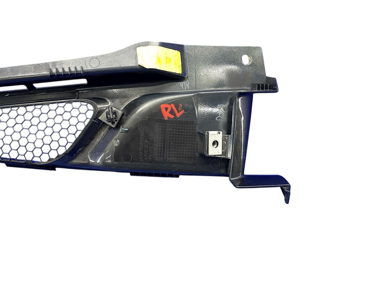2018-2023 MCLAREN 720S REAR LEFT EXTERIOR VENT COVER MOULDING PANEL W/ GRILLE