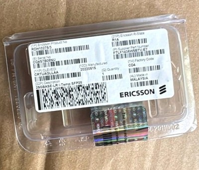 NEW Ericsson RDH10275/3 25GBASE-LR i-Temp SFP28 Optical Transceiver Module